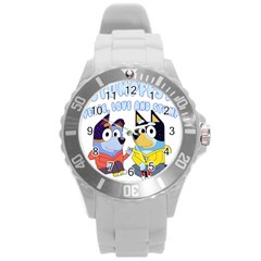 Bluey Round Plastic Sport Watch (l)