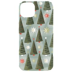 Christmas Trees Pattern Iphone 15 Pro Black Uv Print Pc Hardshell Case