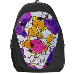 Architecture Glass Abstract Pattern Backpack Bag