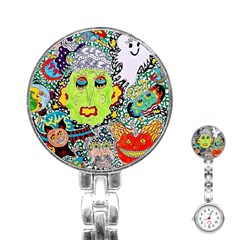 Supersonic Monster Mash Stainless Steel Nurses Watch