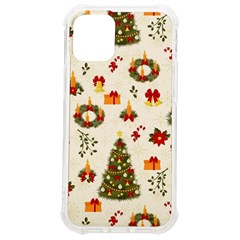 Christmas Pattern, Pattern, Christmas, Trees Iphone 12 Mini Tpu Uv Print Case	