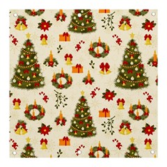 Christmas Pattern, Pattern, Christmas, Trees Banner And Sign 3  X 3 