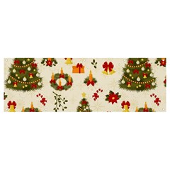 Christmas Pattern, Pattern, Christmas, Trees Banner And Sign 12  X 4 