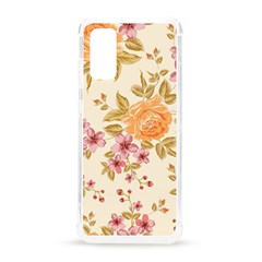 Peony Flower Pattern Background Samsung Galaxy S20 6 2 Inch Tpu Uv Case by Grandong