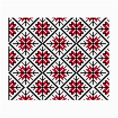 Ukrainian Folk Seamless Pattern Ornament Ethnic Ornament Border Element Traditional Art Small Glasses Cloth