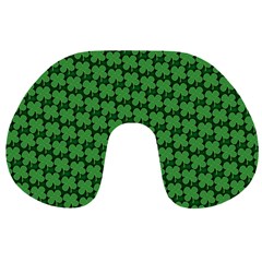 St  Patrick s Day Clovers Travel Neck Pillow