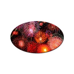 Fireworks 100 Pack Sticker (oval) by level1premium